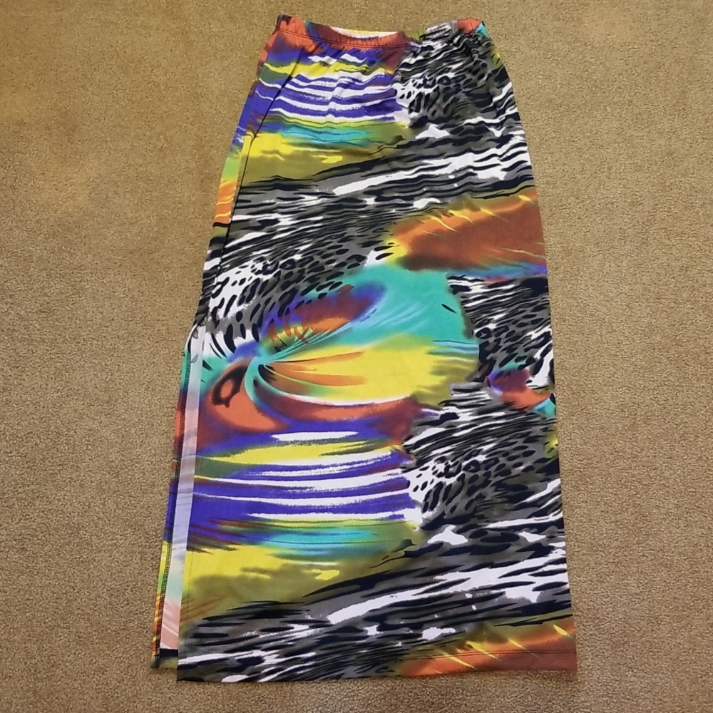 Colorful Maxi Skirt